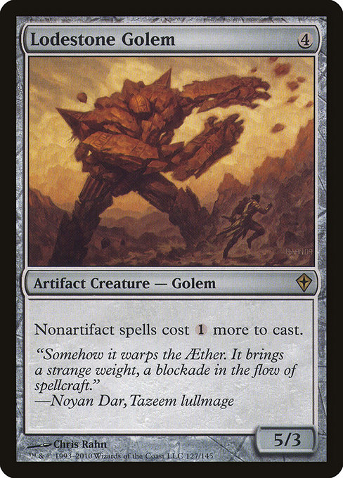 Lodestone Golem from Worldwake