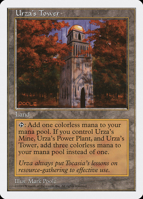Urza's Tower from Fifth Edition