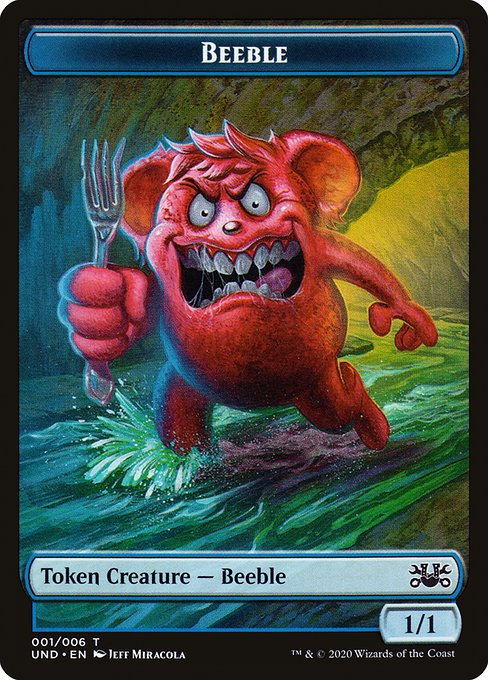 Beeble highlighted card art