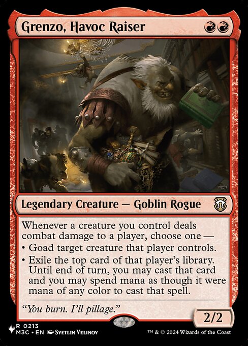 Grenzo, Havoc Raiser from The List