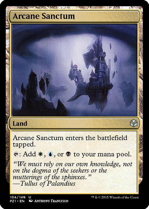 Arcane Sanctum from Legendary Cube Prize Pack