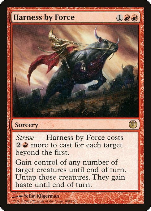 Harness by Force highlighted card art
