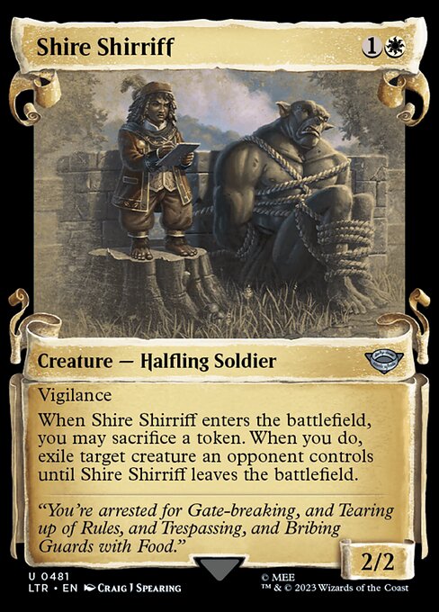 Shire Shirriff highlighted card art