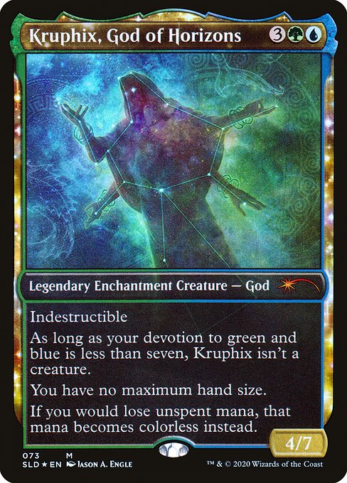 Kruphix, God of Horizons from Secret Lair Drop