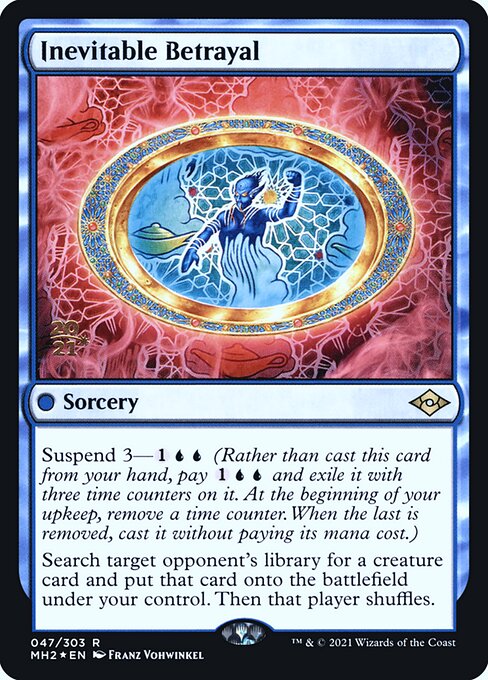 Inevitable Betrayal from Modern Horizons 2 Promos