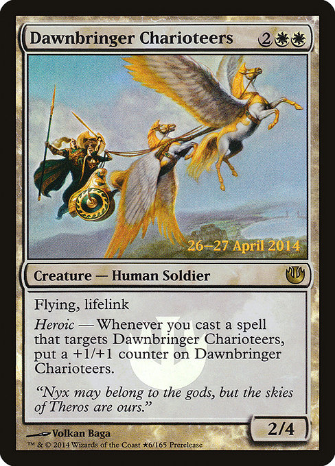 Dawnbringer Charioteers from Journey into Nyx Promos