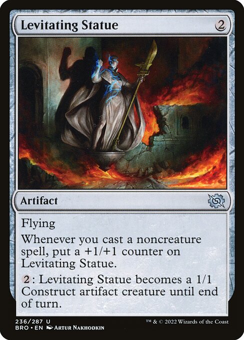 Levitating Statue highlighted card art