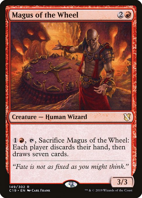 Magus of the Wheel from Commander 2019