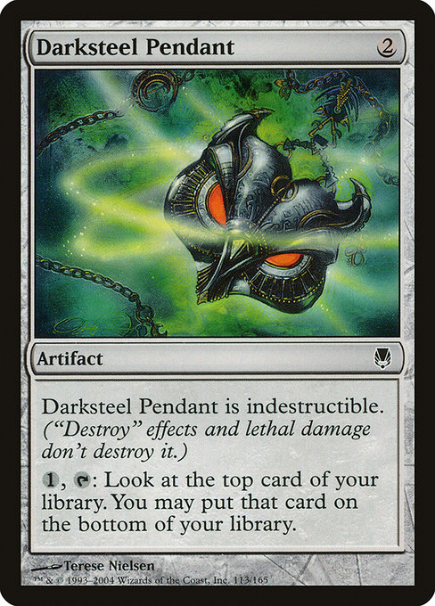 Darksteel Pendant highlighted card art