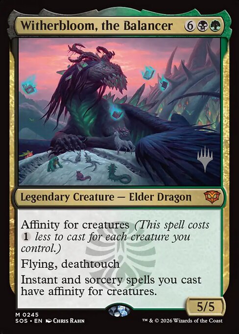 Witherbloom, the Balancer highlighted card art