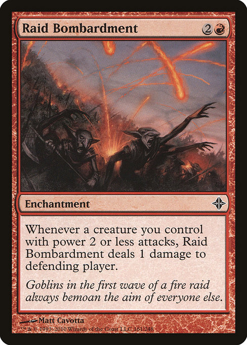 Raid Bombardment from Rise of the Eldrazi