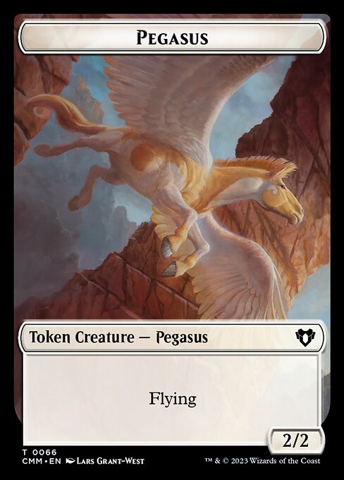 Pegasus from Commander Masters Tokens