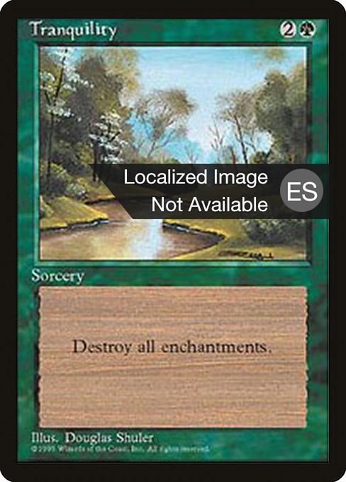 Tranquility from Fourth Edition Foreign Black Border