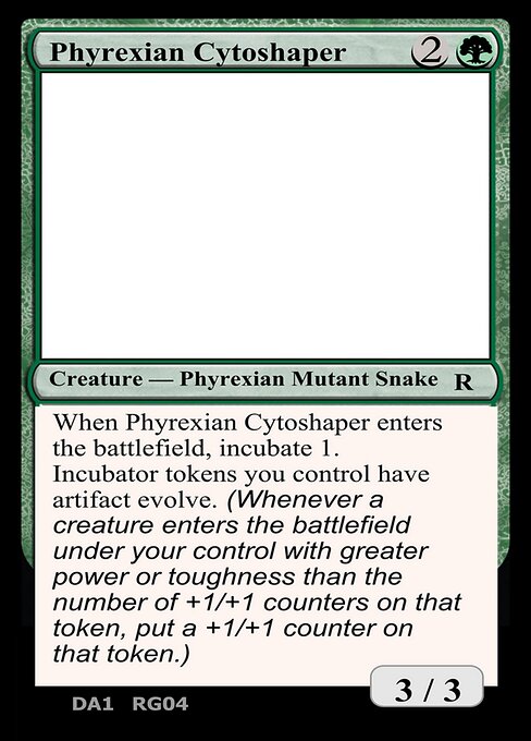 Phyrexian Cytoshaper highlighted card art