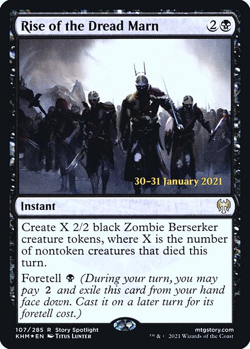 Rise of the Dread Marn from Kaldheim Promos