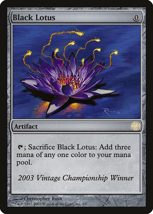 Black Lotus from Vintage Championship