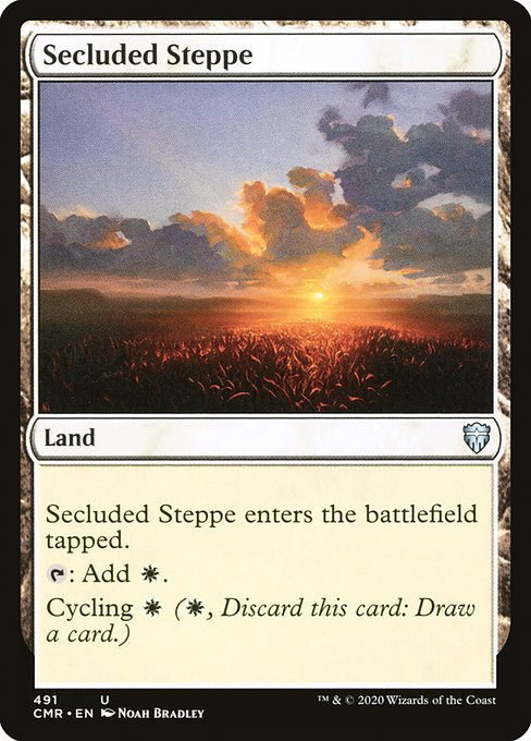Secluded Steppe from Commander Legends
