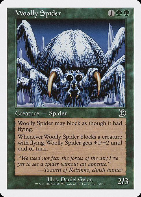 Woolly Spider from Deckmasters