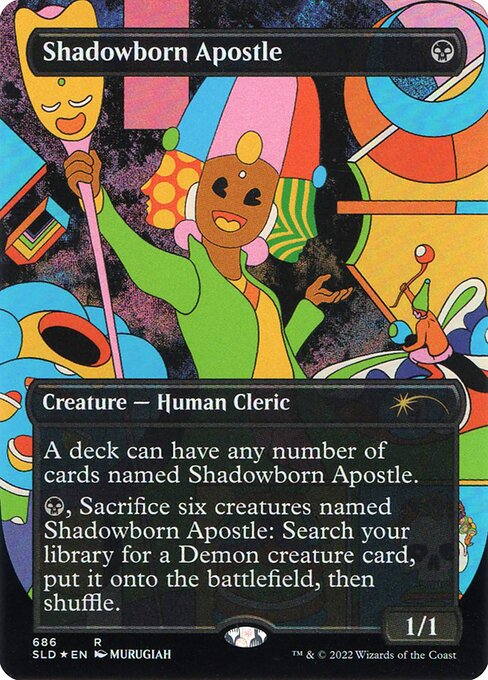 Shadowborn Apostle highlighted card art