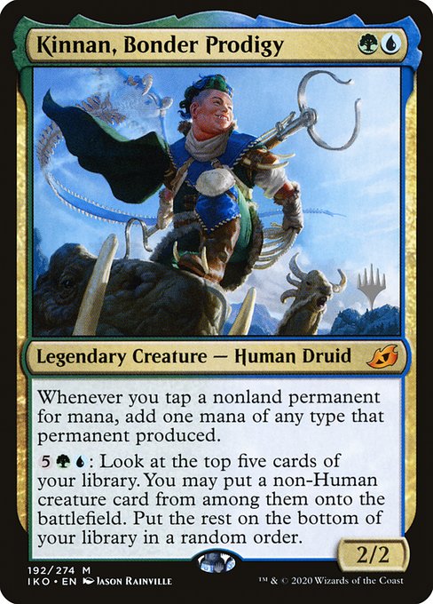 Kinnan, Bonder Prodigy from Ikoria: Lair of Behemoths Promos