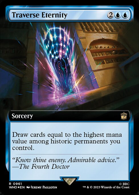 Traverse Eternity highlighted card art
