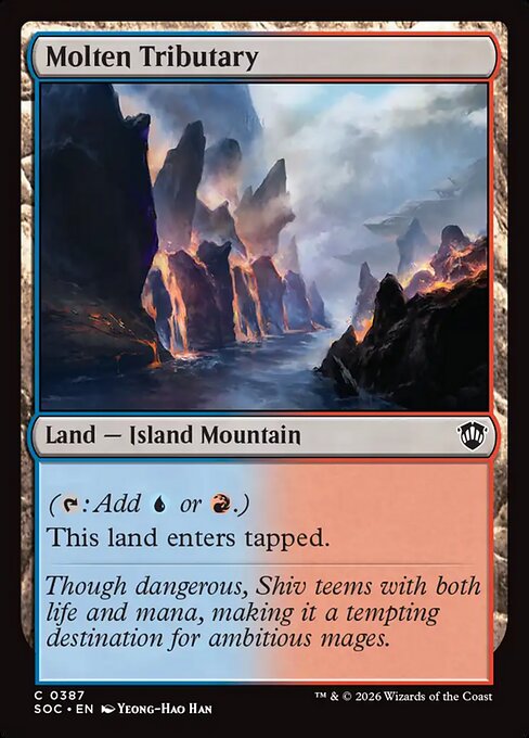 Molten Tributary from Secrets of Strixhaven Commander