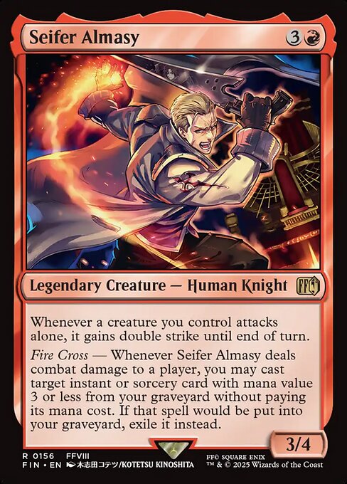 Seifer Almasy from Final Fantasy