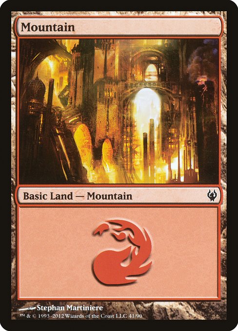 Mountain from Duel Decks: Izzet vs. Golgari