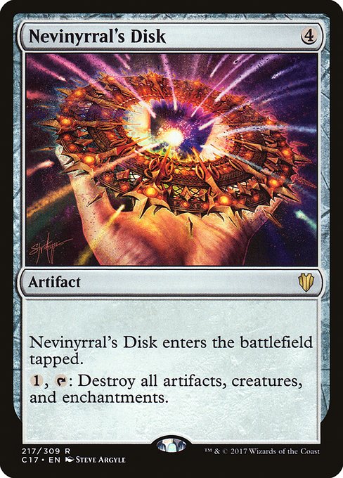Nevinyrral's Disk from Commander 2017