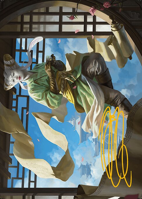 Tamiyo, Inquisitive Student // Tamiyo, Inquisitive Student highlighted card art