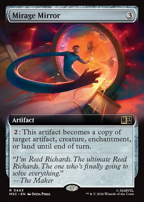 Mirage Mirror from Marvel Super Heroes Commander
