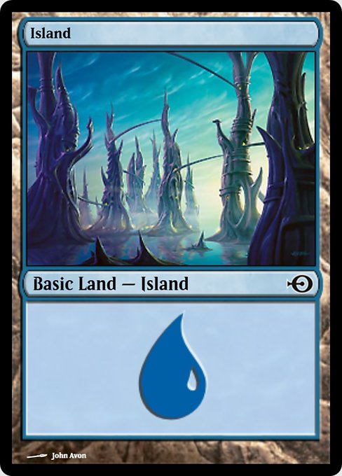 Island from Magic Online Promos