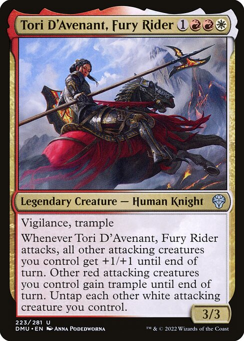 Tori D'Avenant, Fury Rider from Dominaria United