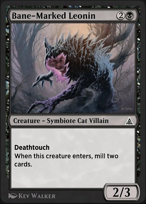 Venomized Cat from Through the Omenpaths