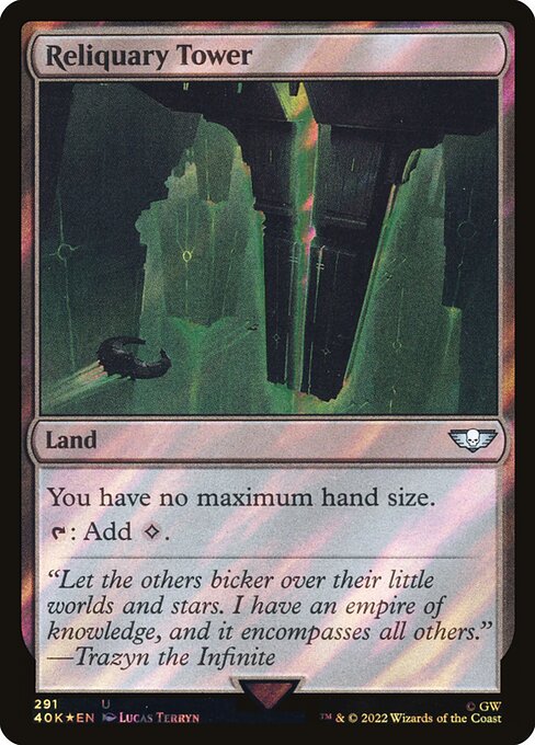 Reliquary Tower from Warhammer 40,000 Commander