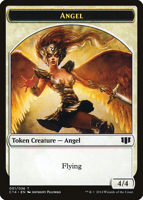 Angel from Commander 2014 Tokens