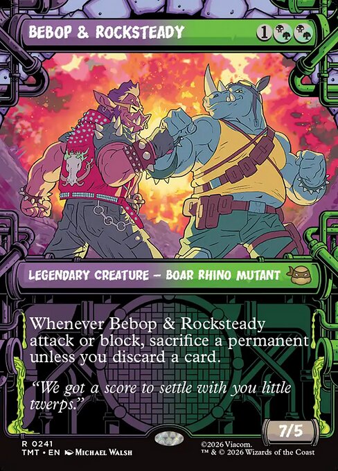 Bebop & Rocksteady from Teenage Mutant Ninja Turtles