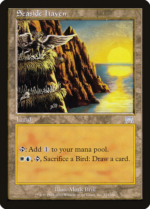 Seaside Haven highlighted card art