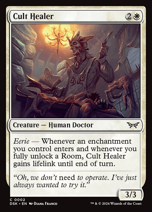 Cult Healer highlighted card art