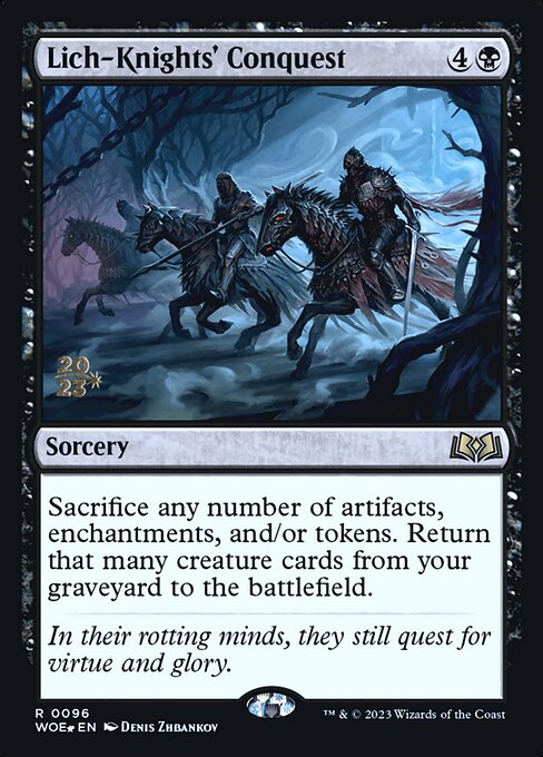 Lich-Knights' Conquest from Wilds of Eldraine Promos
