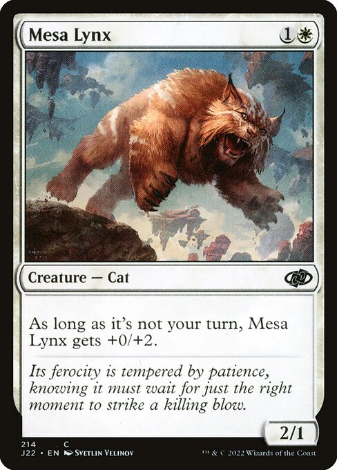 Mesa Lynx highlighted card art