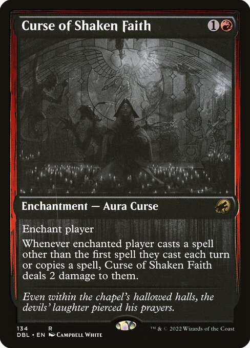 Curse of Shaken Faith from Innistrad: Double Feature