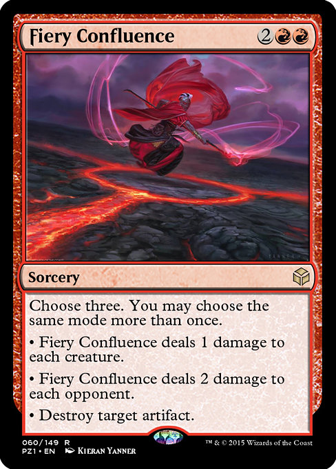 Fiery Confluence from Legendary Cube Prize Pack