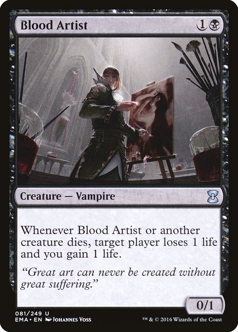 Blood Artist from Eternal Masters