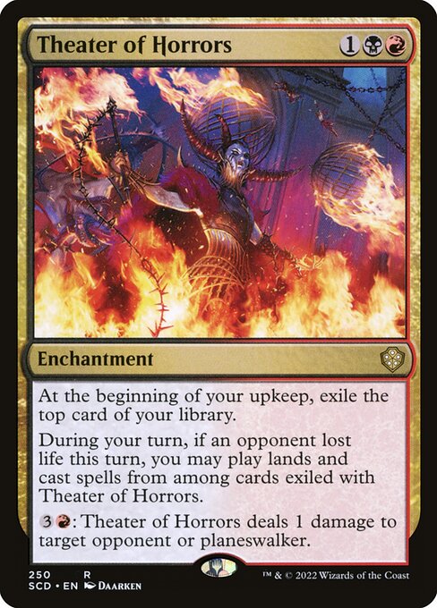 Theater of Horrors from Starter Commander Decks