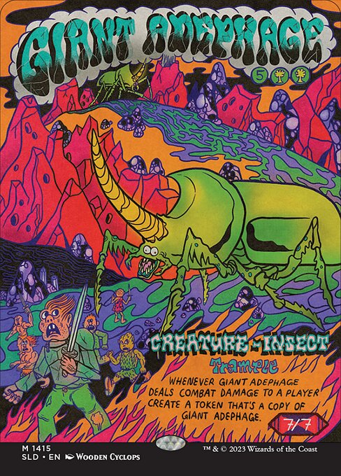 Giant Adephage from Secret Lair Drop