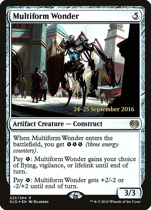 Multiform Wonder highlighted card art
