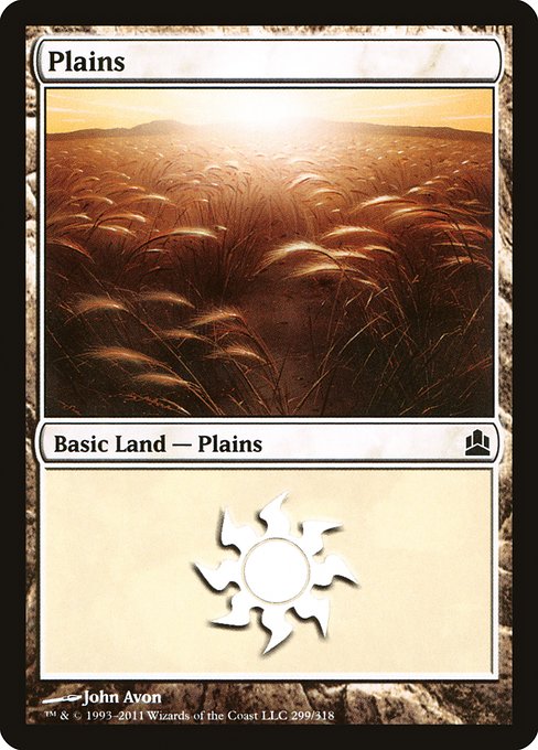 Plains from Commander 2011