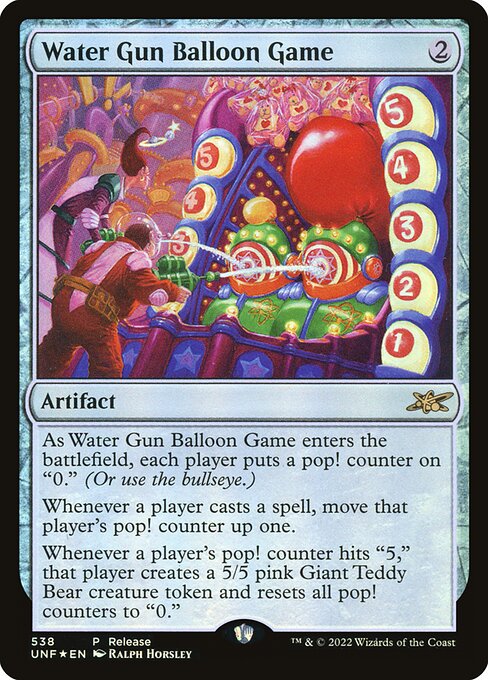 Water Gun Balloon Game highlighted card art