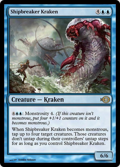 Shipbreaker Kraken from Magic Online Promos